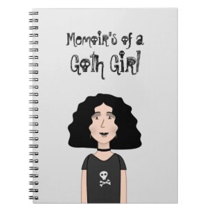 Cuaderno Memorias de un chica de Gótico