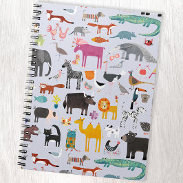 Cuaderno Menagerie animal