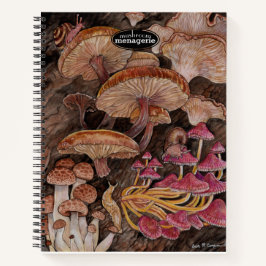 Cuaderno Menagerie of Mushrooms