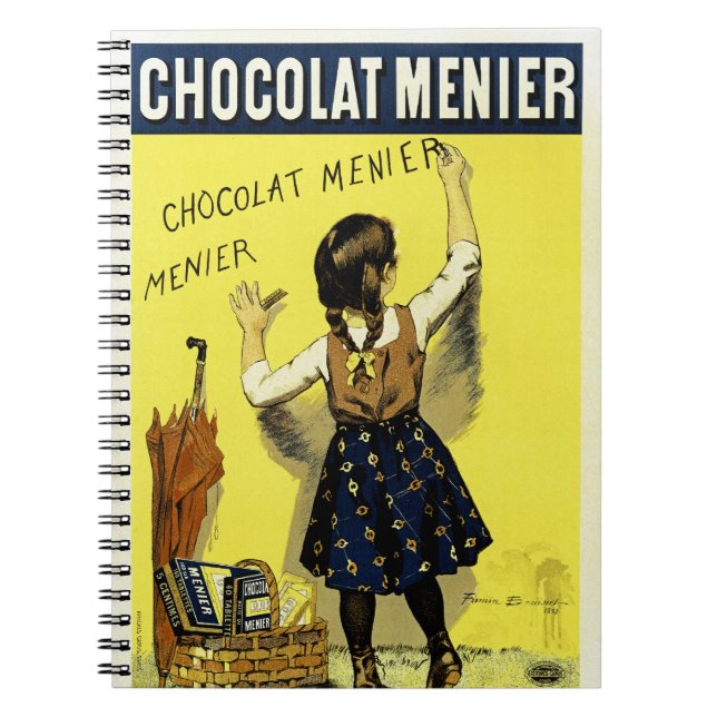 Cuaderno Menier de chocolate (Frente)