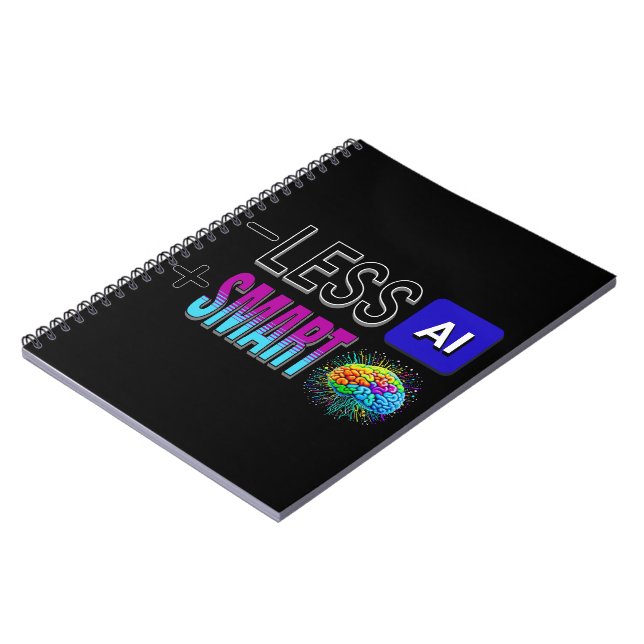 CUADERNO ¡MENOS AI MÁS CEREBROS INTELIGENTES! (Lado Izquierdo)