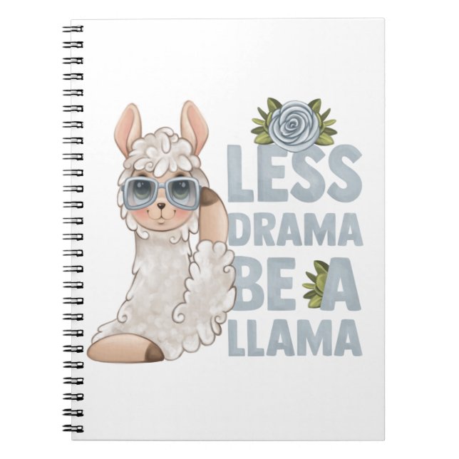 CUADERNO MENOS DRAMA, ¡SEA LLAMA! (Frente)