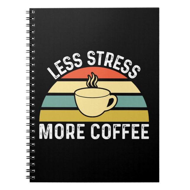 Cuaderno Menos Estrés Más Café (Frente)