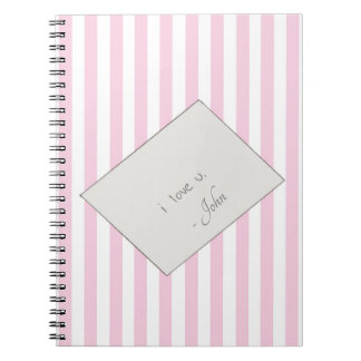Cuaderno Mensaje de carta de amor de Coquette