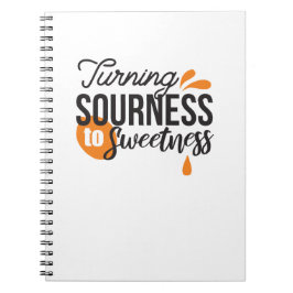 Cuaderno Mensaje positivo de la vida - Se vuelve amargo par