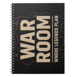 Cuaderno Mentalidad de Sala de Guerra — Enfoque, Estrategia