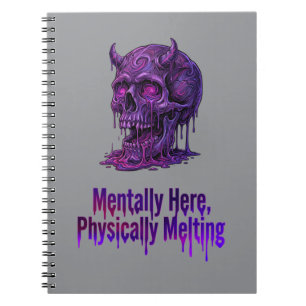 Cuaderno Mentalmente Aquí, Físicamente Derritiéndose – Crán