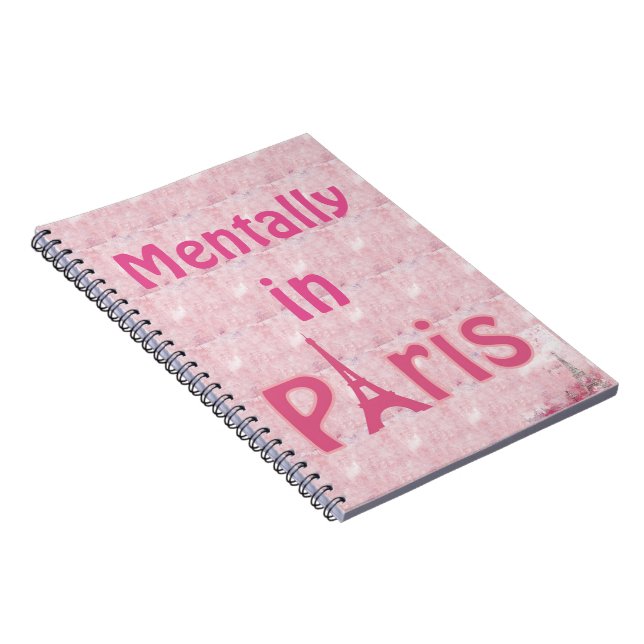 Cuaderno Mentalmente En El Portátil De París (Lado Derecho)