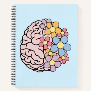 Cuaderno Mente Floral Cerebro
