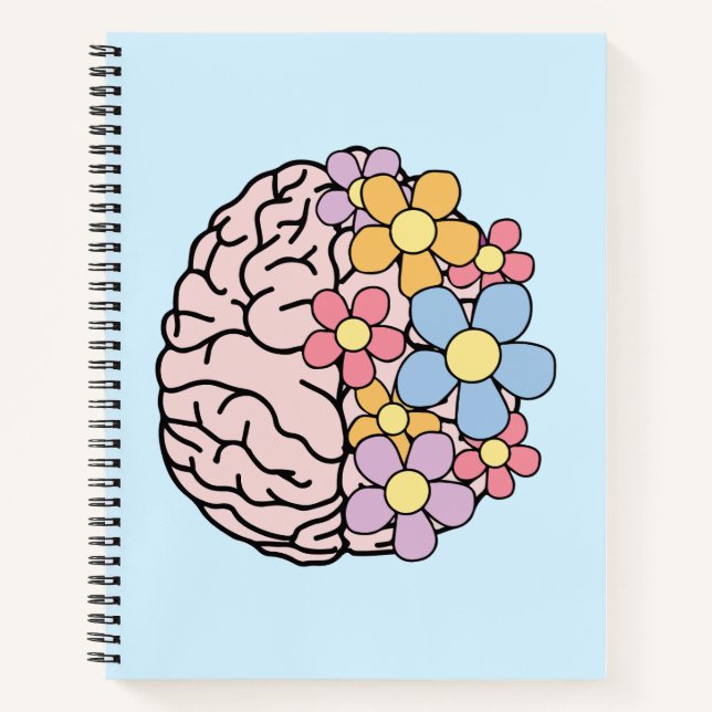 Cuaderno Mente Floral Cerebro (Anverso)