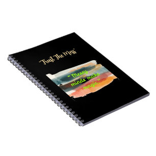 Cuaderno Mentes Desordenadas Hacen Magia Pincelada Artíst