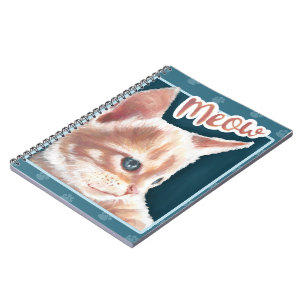 Cuaderno Meow Notebook