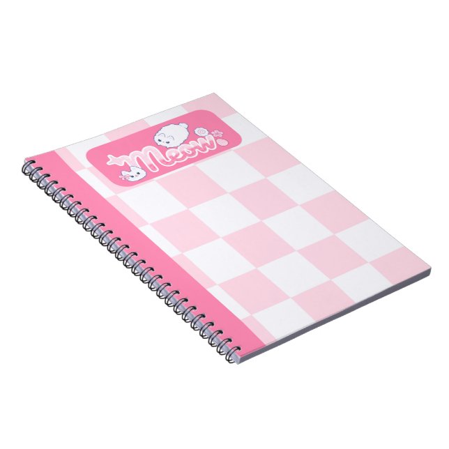 Cuaderno Meowpink (Lado Derecho)
