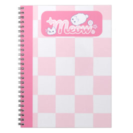 Cuaderno Meowpink