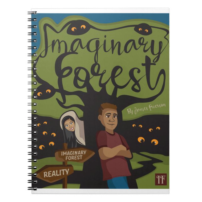 Cuaderno Mercadería imaginaria de libros forestales (Frente)