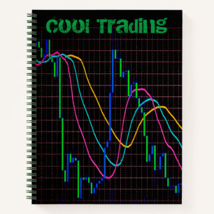 Cuaderno Mercado de acciones de la tabla de candeleros de G
