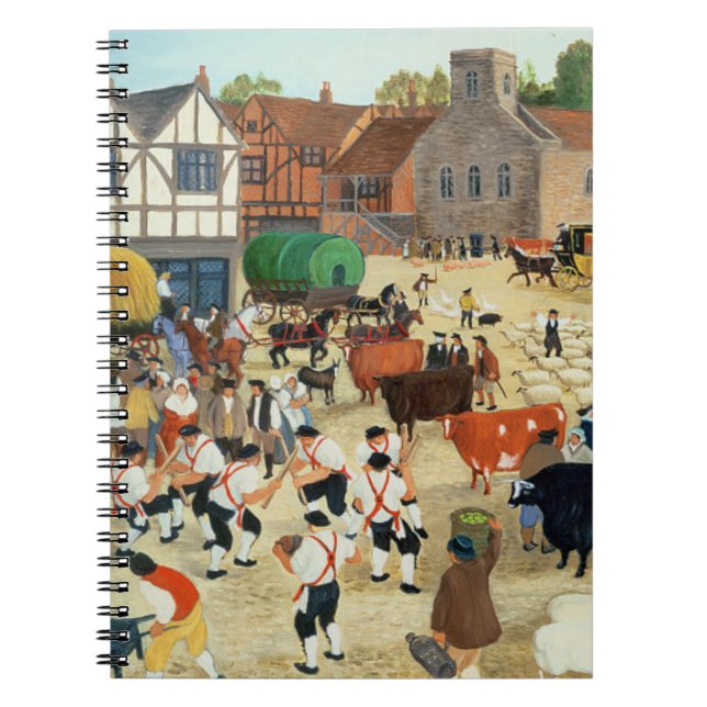 Cuaderno Mercado de ganado del siglo XVIII de Mayfair (Frente)