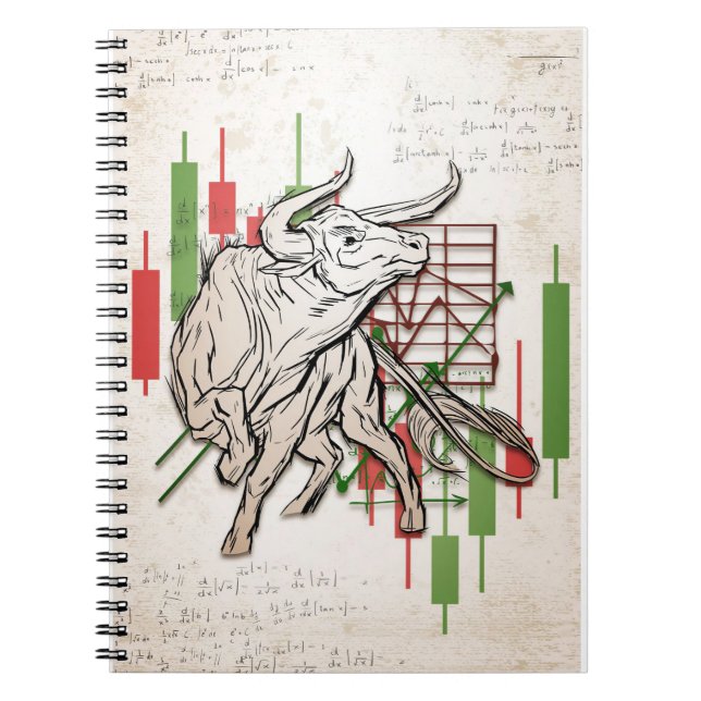 Cuaderno Mercado De Osos Y Bulls Inversionistas (Frente)