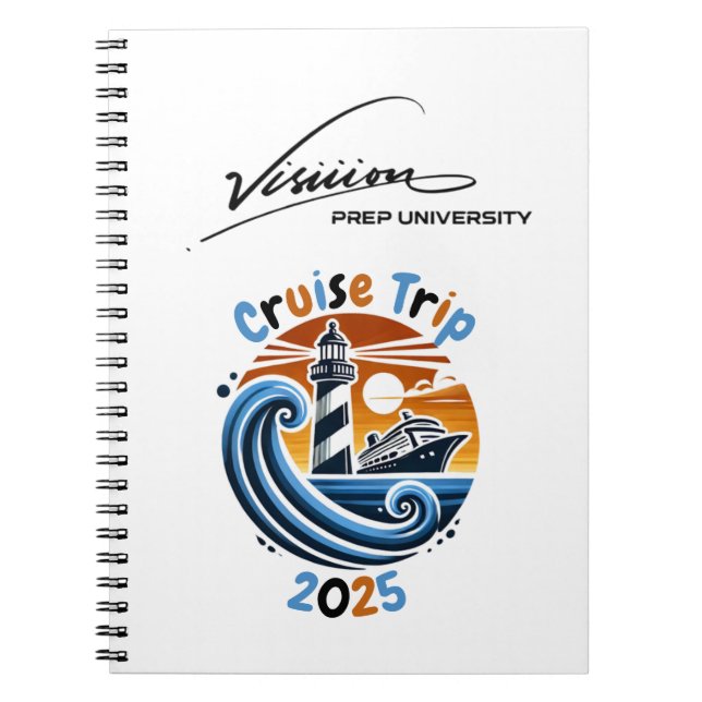 Cuaderno Mercancía de viaje en crucero de visita (Frente)