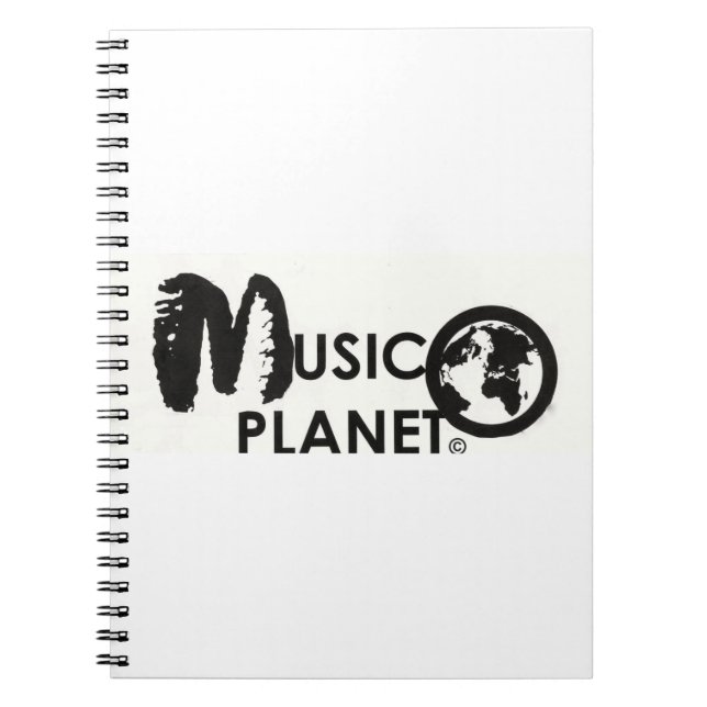 CUADERNO MERCANCÍAS DE MUSIC PLANET (Frente)