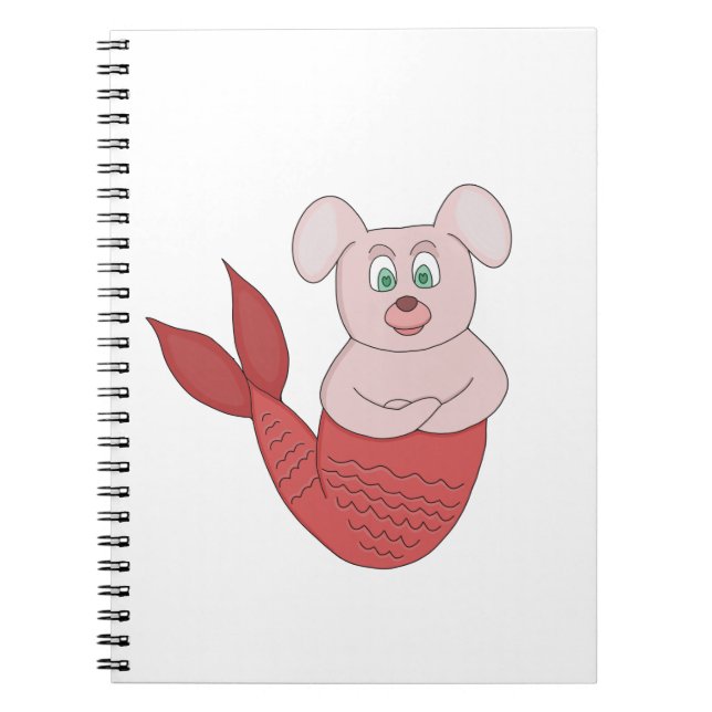 Cuaderno Merdog Merdawg Merman Fish Dog (Frente)