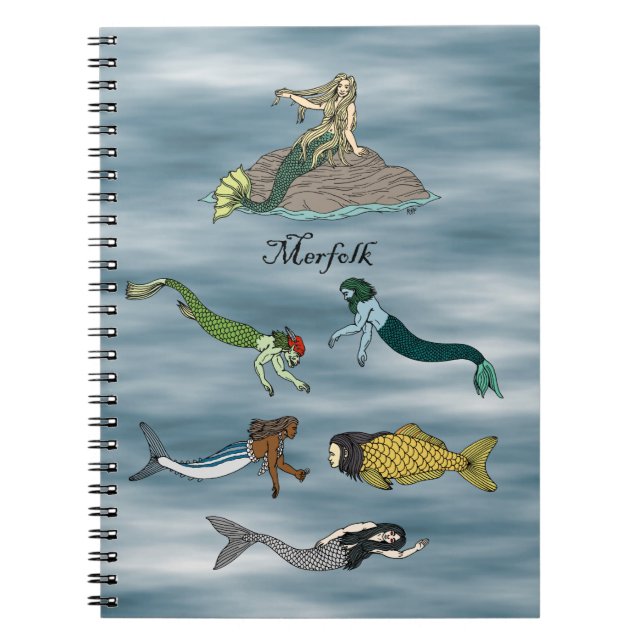 Cuaderno Merfolk (Frente)
