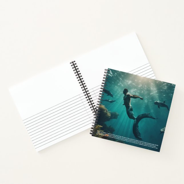 Cuaderno Merfolk Merman Hardcover (Interior)