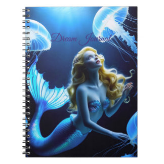 Cuaderno Mermaid Amazed by jellyfish Dream Journal