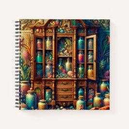 Cuaderno Mermaid Apothecary – Enchanted Ocean Cabinet