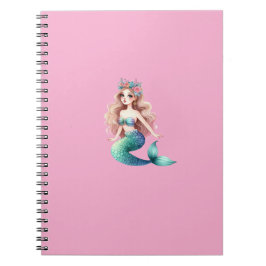 Cuaderno mermaid bloc note