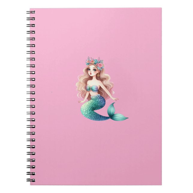 Cuaderno mermaid bloc note (Frente)