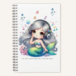 Cuaderno Mermaid Notebook