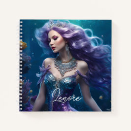Cuaderno Mermaid Purple Hair