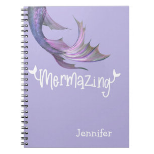 Cuaderno Mermaid Tail Mermazing Personalizado