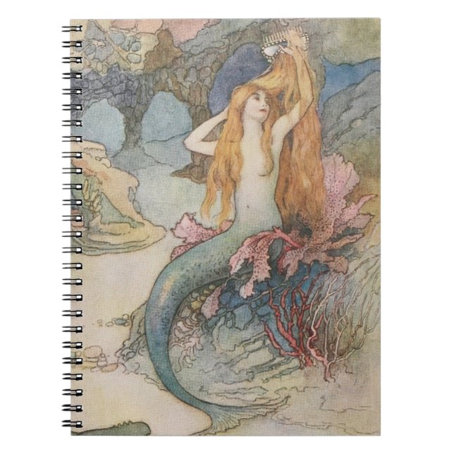 Cuaderno Mermaid Warwick Goble (Frente)