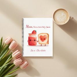 Cuaderno Mermelada de Fresa Adorable Personalizada Regalo d