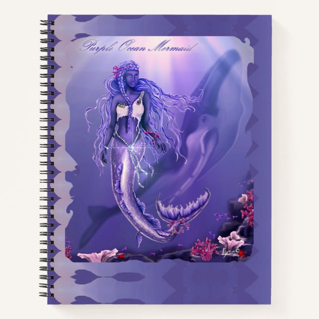 Cuaderno Mermelada Purple Ocean (Anverso)