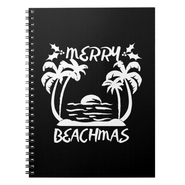Cuaderno Merry Beachmas Navidades En Julio (Frente)