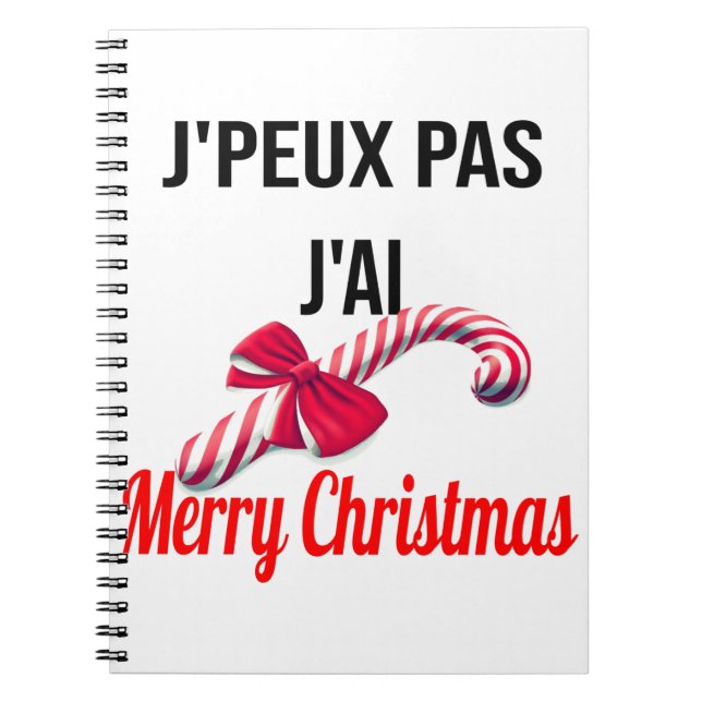 Cuaderno Merry Christmas (Frente)