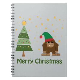 Cuaderno Merry Christmas Bigfoot