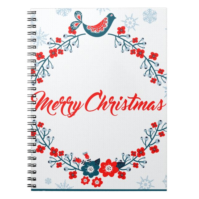 Cuaderno merry christmas christmas greeting (Frente)