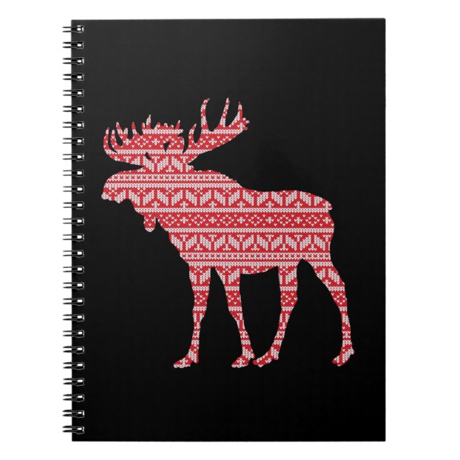 CUADERNO MERRY CHRISTMAS MOOSE (Frente)