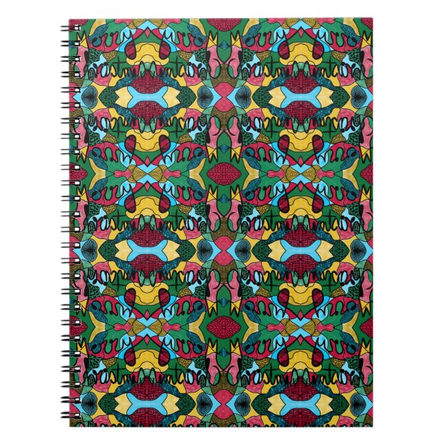 CUADERNO MERRY NAVIDAD NEUROGRÁFICA Y NEGRO (Frente)