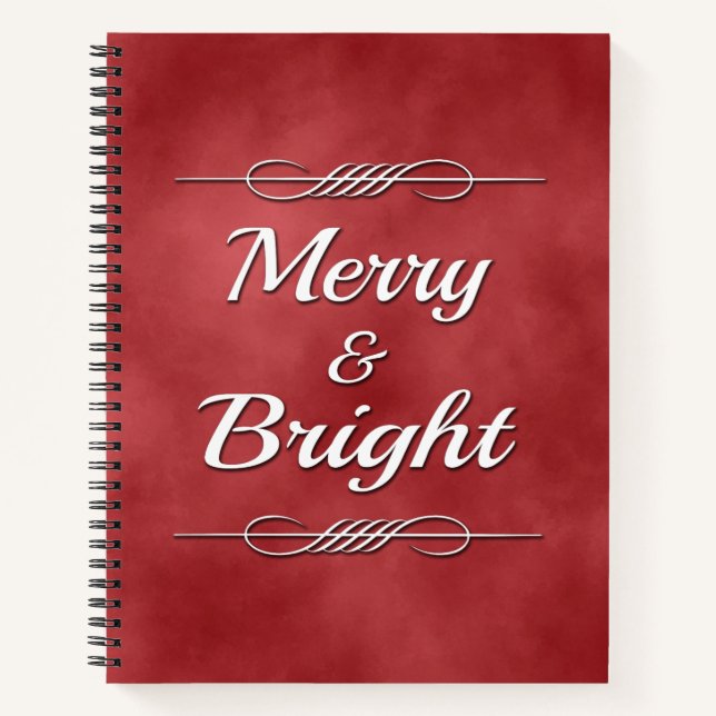 Cuaderno Merry y Bright (Anverso)