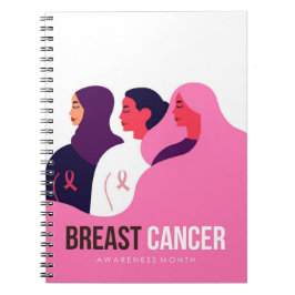 Cuaderno Mes de Conciencia sobre el Cáncer de Mama