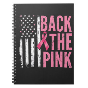 Cuaderno Mes de Conciencia sobre el Cáncer de Mama Rosa