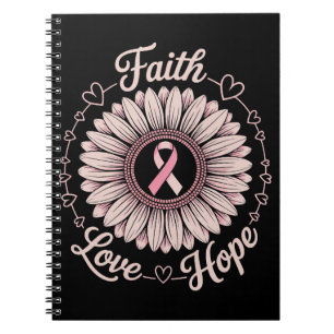 Cuaderno Mes de Concientización sobre el Cáncer de Mama Fe