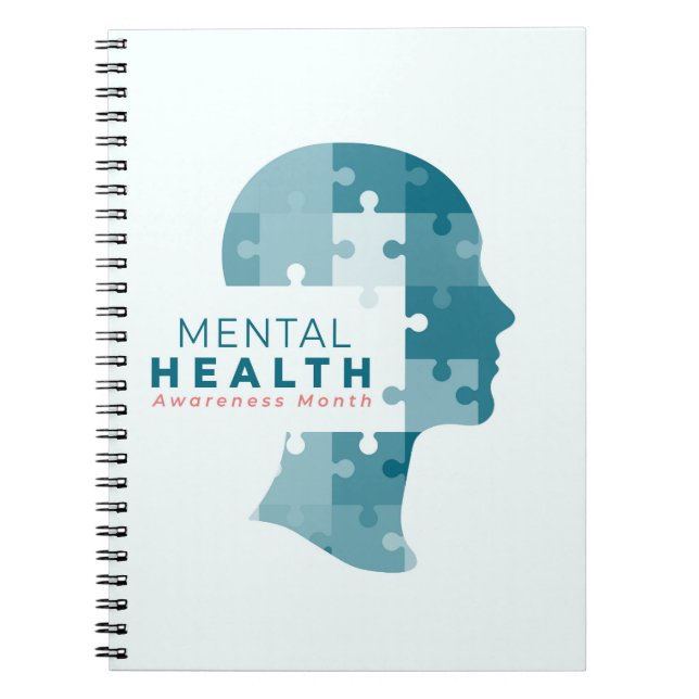 Cuaderno Mes de Concientización sobre la Salud Mental (Frente)