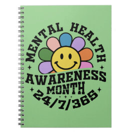 Cuaderno Mes de concientización sobre la salud mental