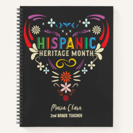 Cuaderno Mes de la Herencia Hispana Hispanoamericanos Latin